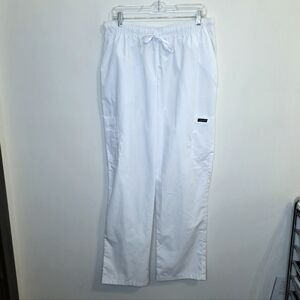 Dagacci White Scrub Pants Size XL